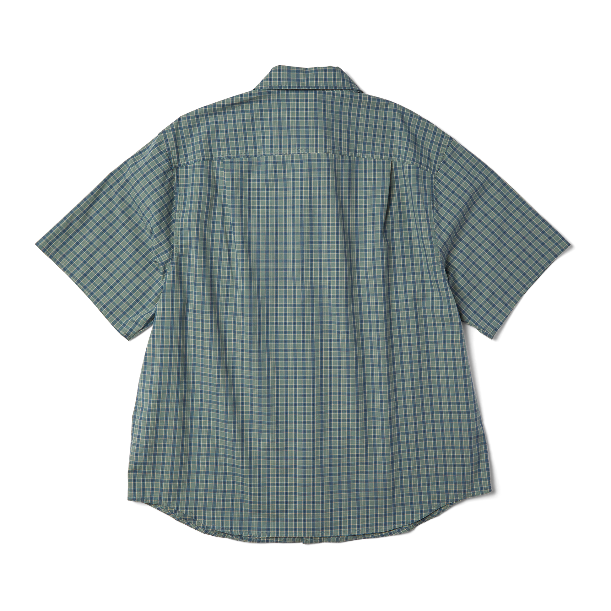 Huf H Star Plaid Shirt Marine
