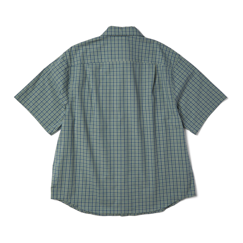 Huf H Star Plaid Shirt Marine