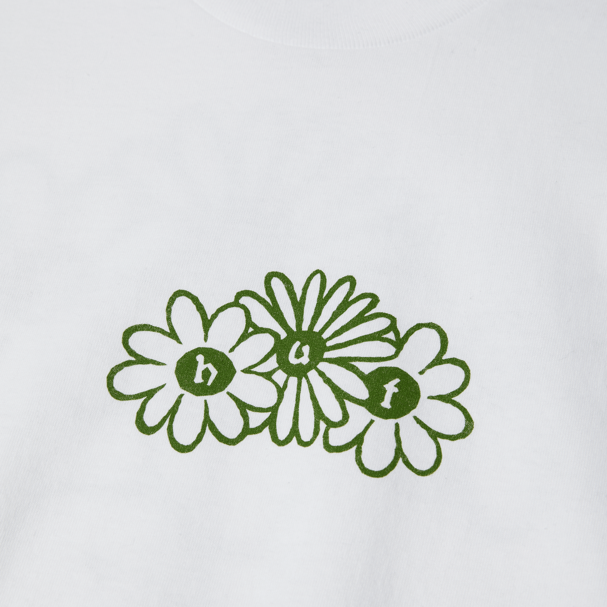 Huf Hand Pick T-Shirt White