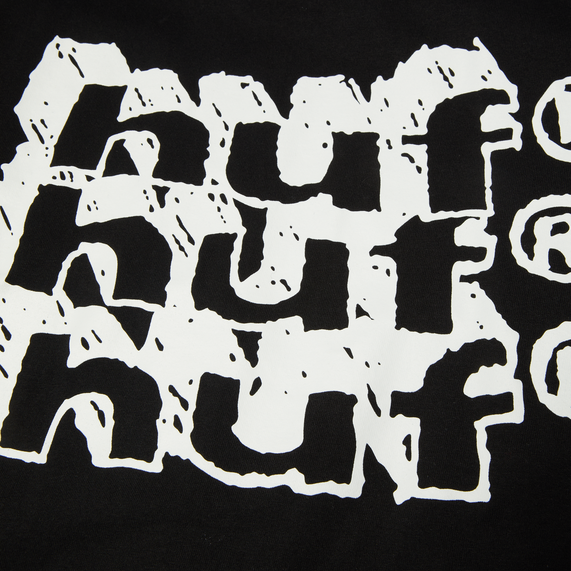 Huf Hand Stacked T-Shirt Black