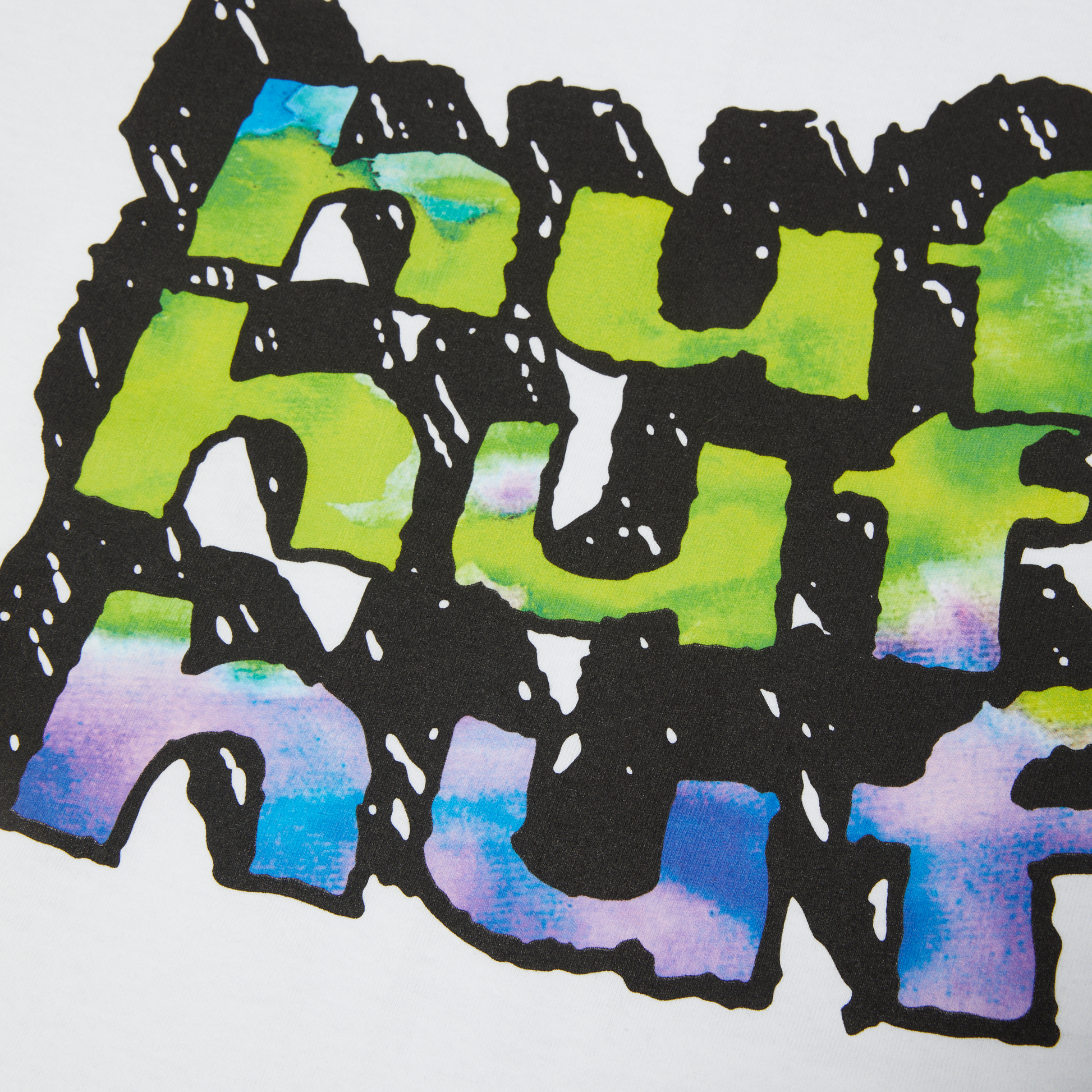 Huf Hand Stacked T-Shirt White