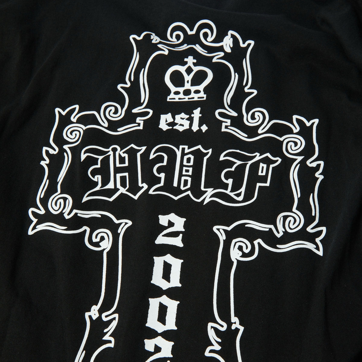 HUF Hard Luxe Long Sleeve T-Shirt Black