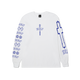 HUF Hard Luxe Long Sleeve T-Shirt White