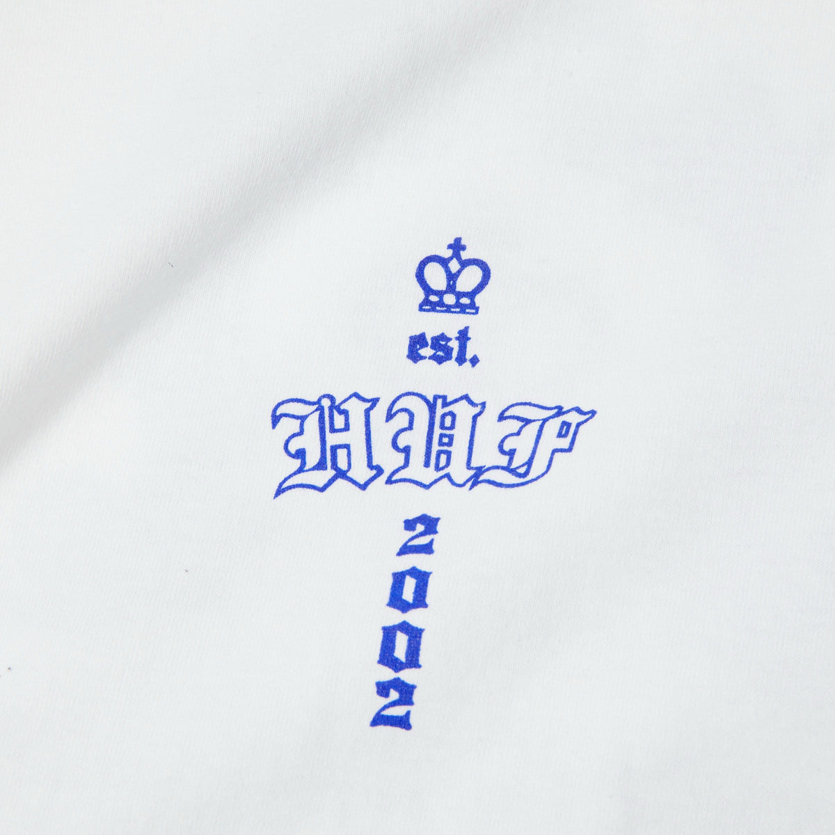 HUF Hard Luxe Long Sleeve T-Shirt White