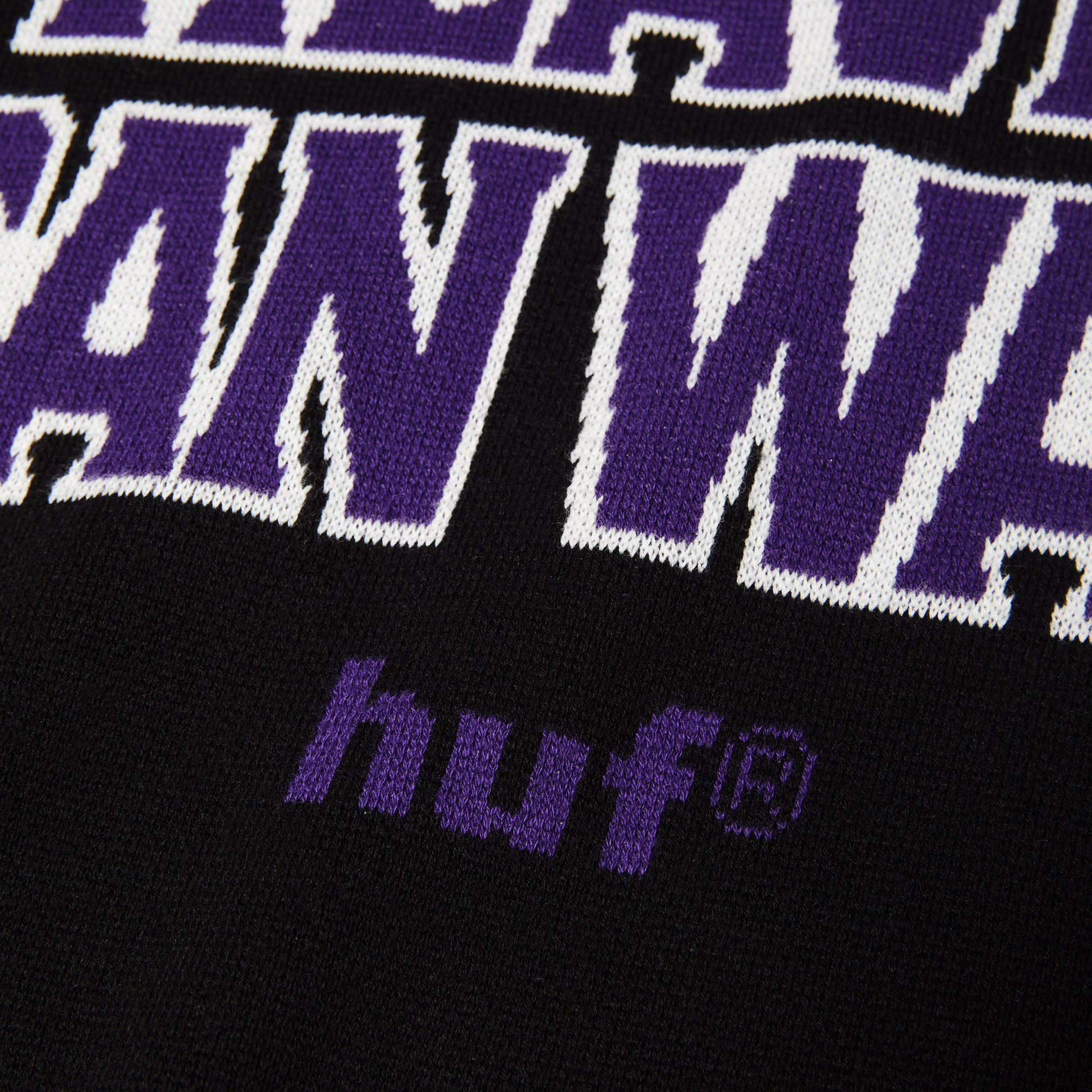 Huf Heaven Can Wait Crewneck Sweater Black