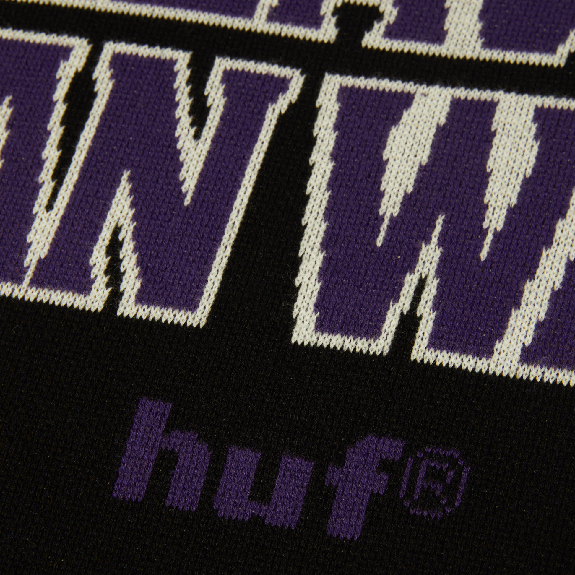 Huf Heaven Can Wait Crewneck Sweater Black