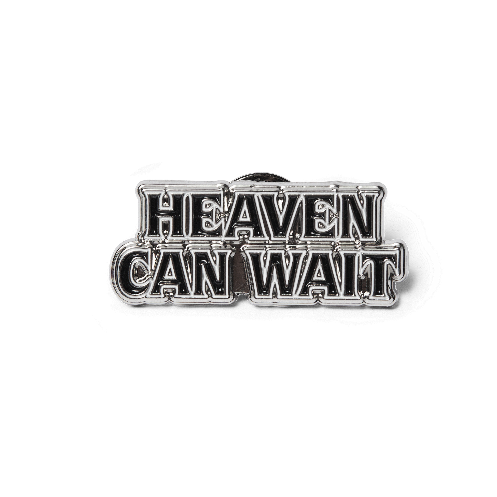 Huf Heaven Can Wait Pin Silver