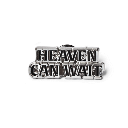 Huf Heaven Can Wait Pin Silver