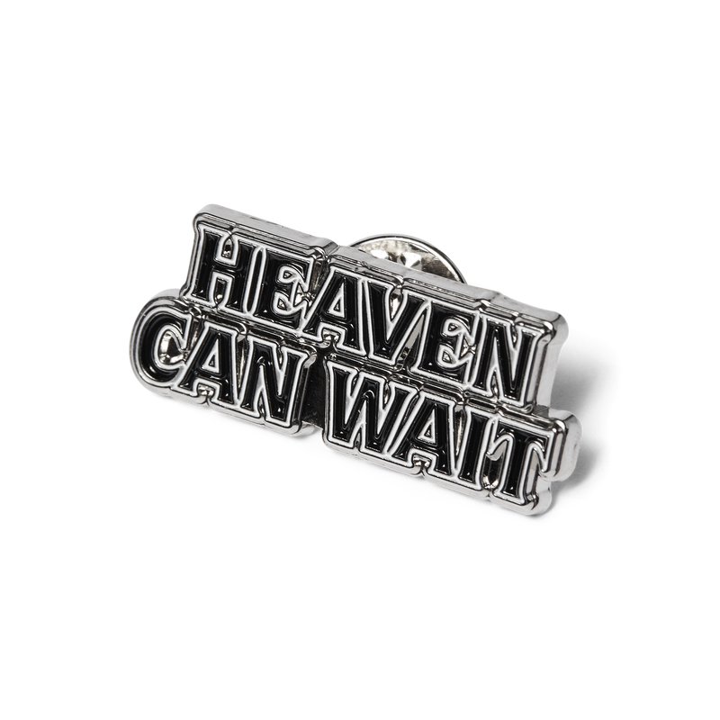 Huf Heaven Can Wait Pin Silver