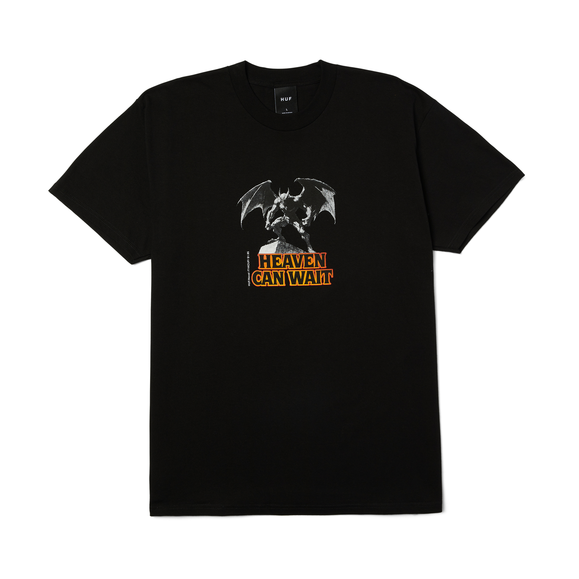 Huf Heaven Can Wait T-Shirt Black