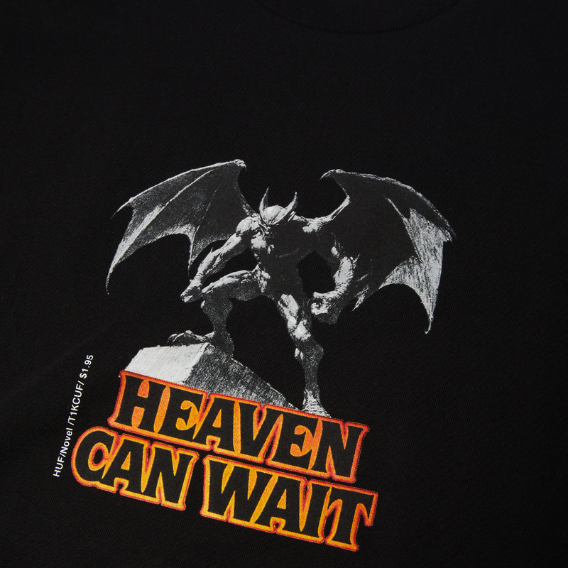 Huf Heaven Can Wait T-Shirt Black