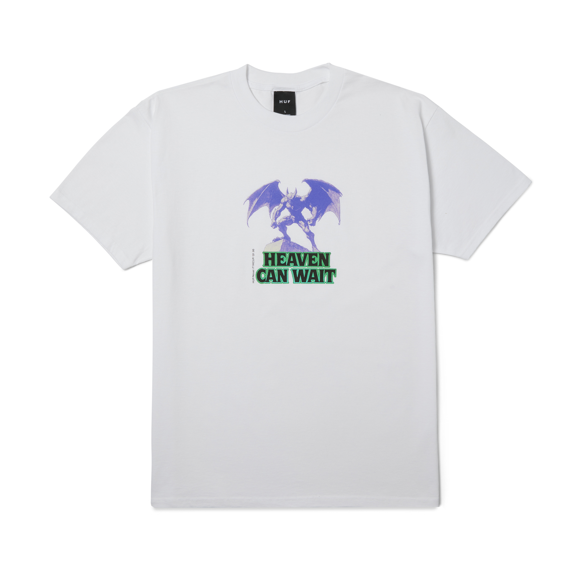 Huf Heaven Can Wait T-Shirt White