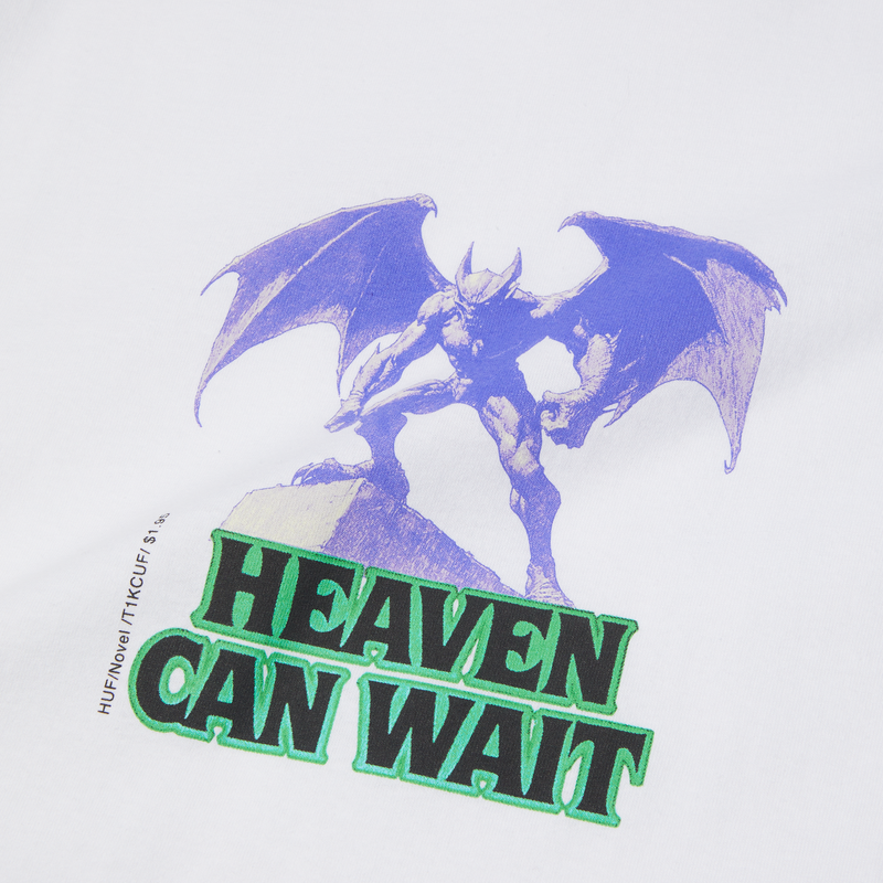Huf Heaven Can Wait T-Shirt White