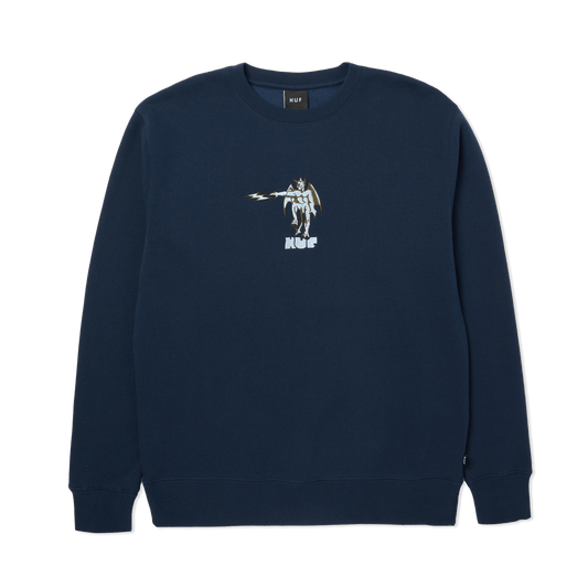 Huf Heavenly Crewneck Sweatshirt Navy