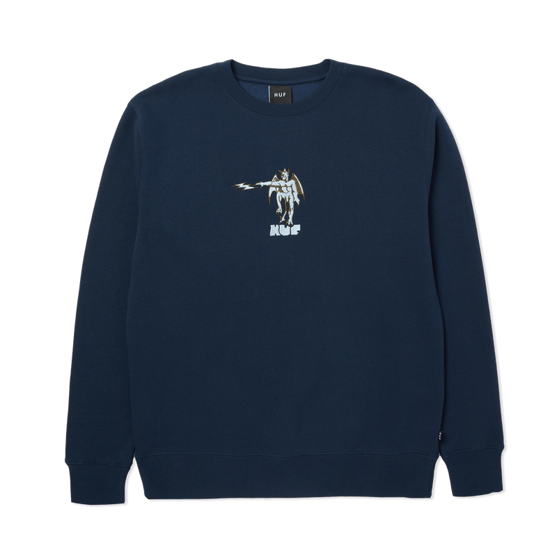 Huf Heavenly Crewneck Sweatshirt Navy