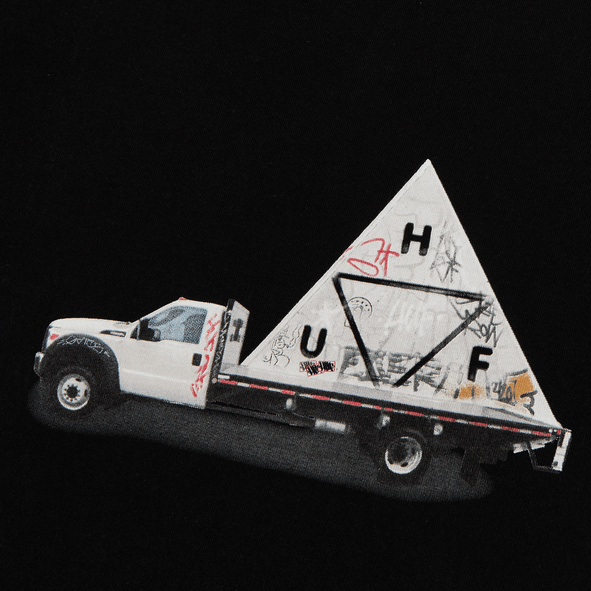 Huf High Clearance T-Shirt Black