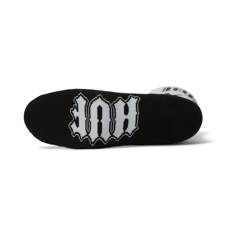 HUF High Temp Sock White