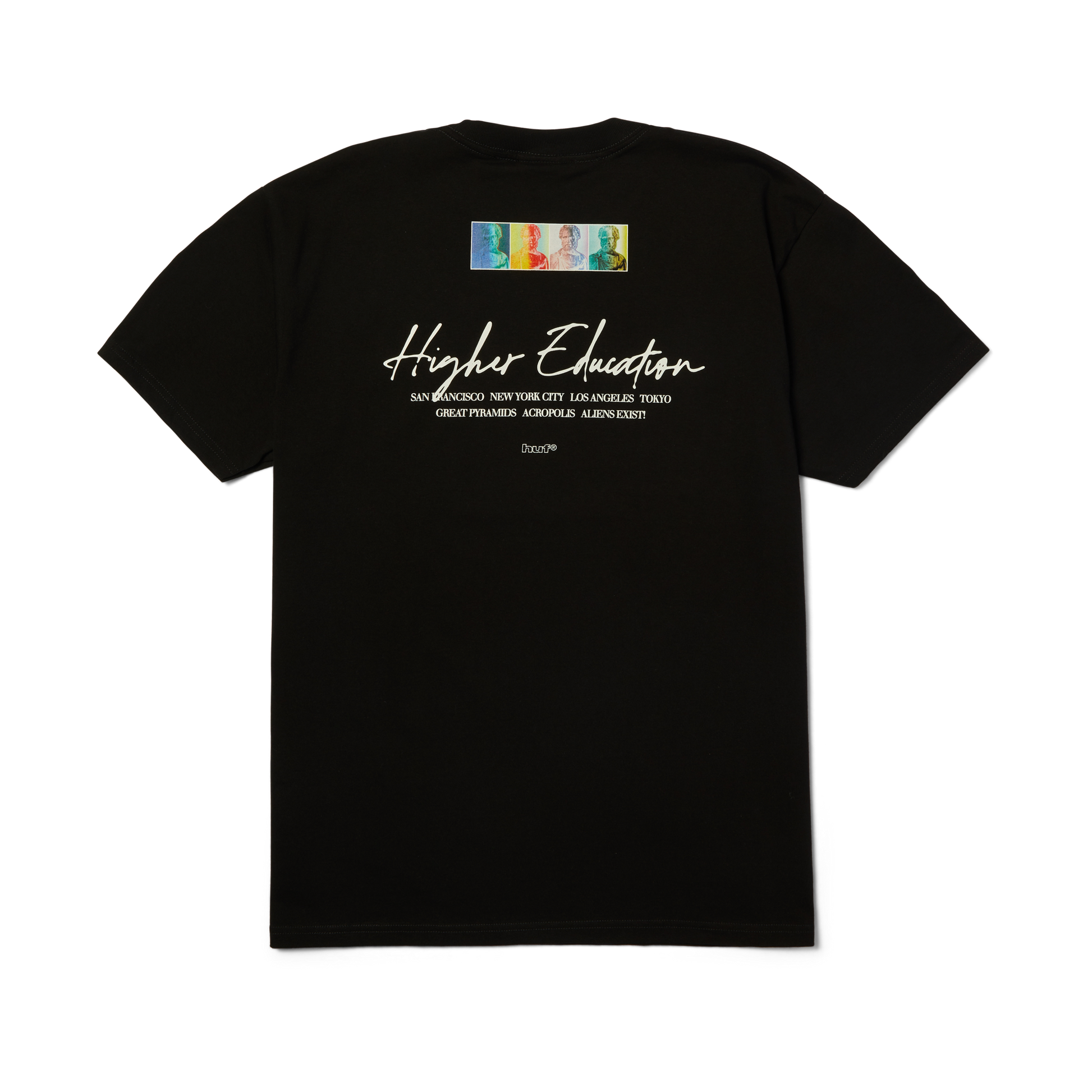 Huf Higher Education T-Shirt Black