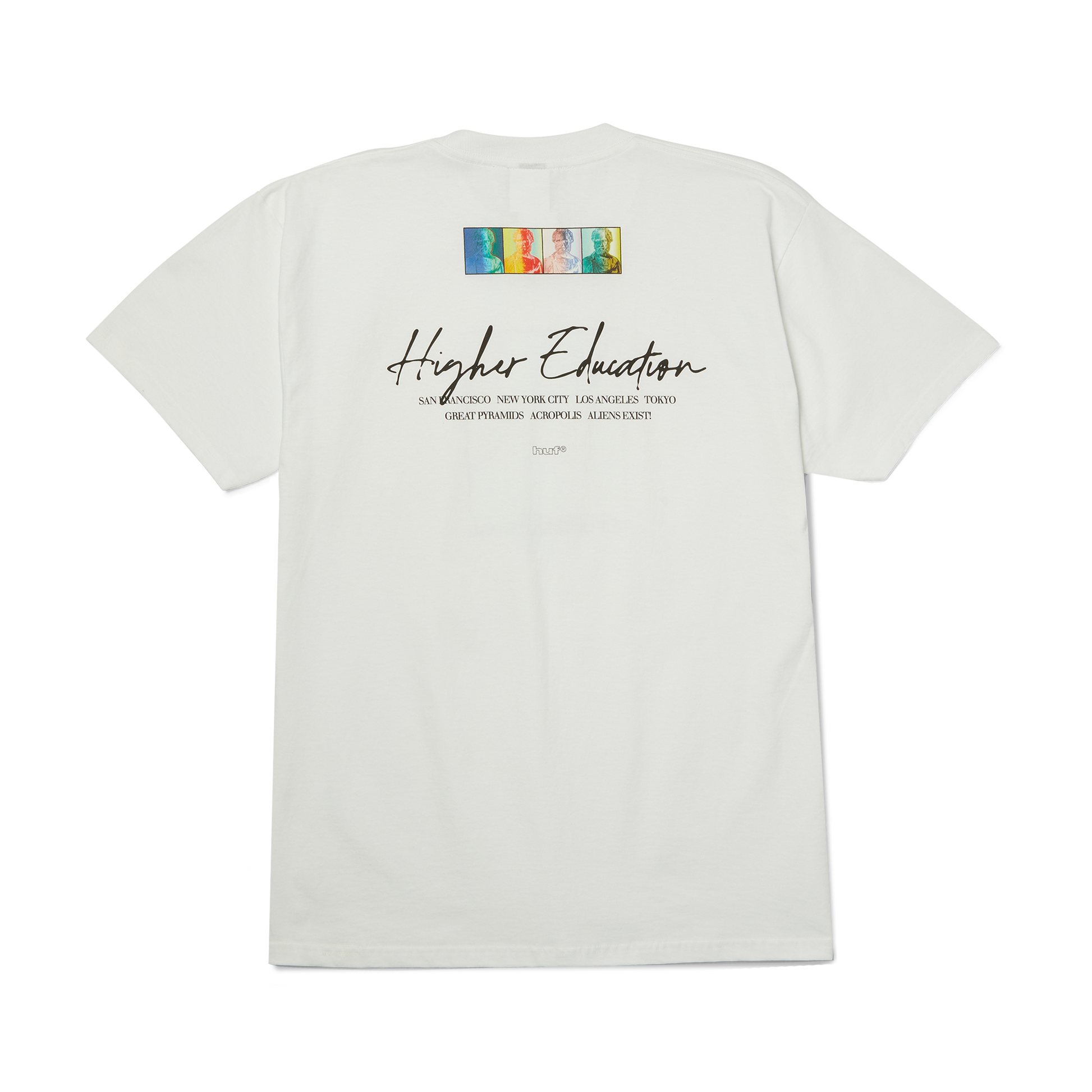 Huf Higher Education T-Shirt White