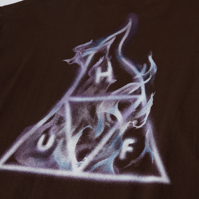 Huf Hot Spot T-Shirt Espresso