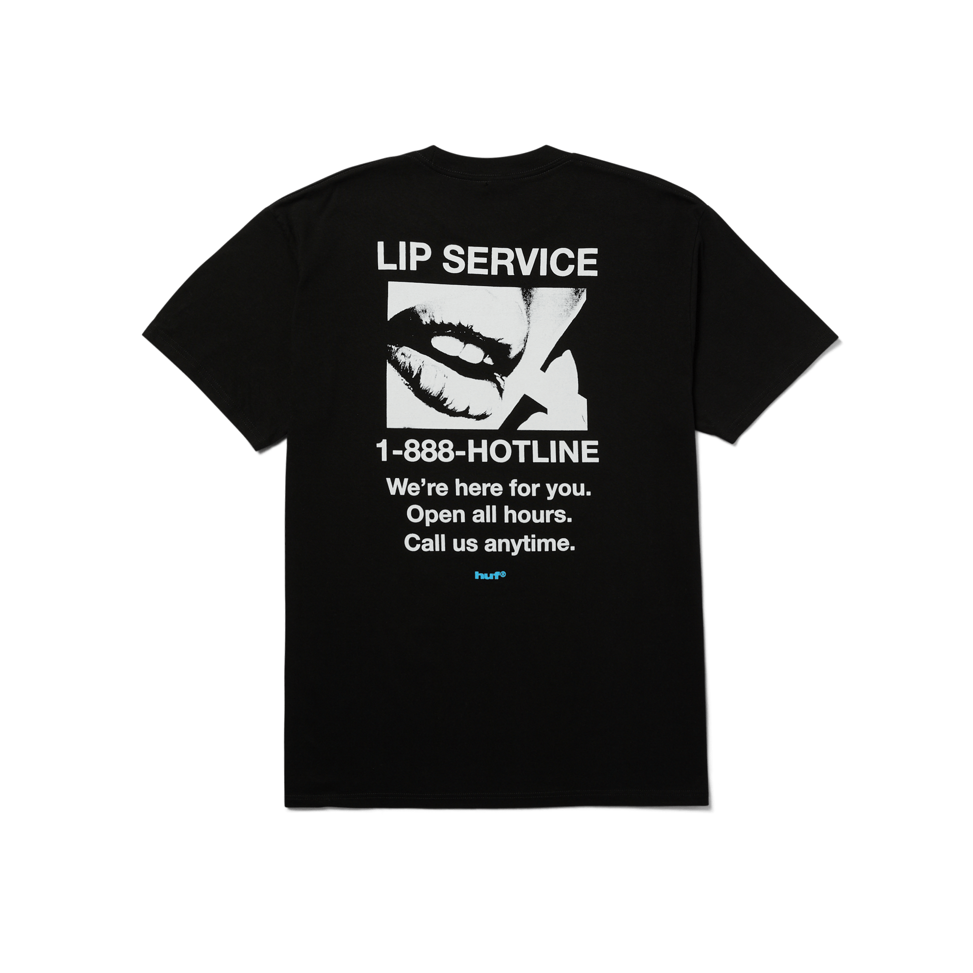 Huf Hotline T-Shirt Black
