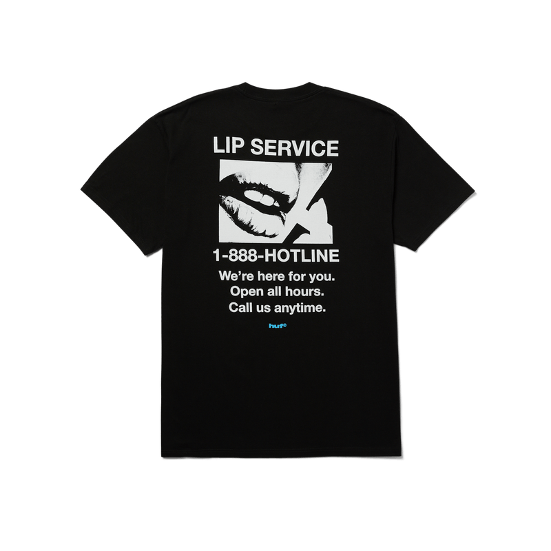 Huf Hotline T-Shirt Black