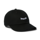 HUF 89 Embroidered 6-Panel Strapback Hat Black/White
