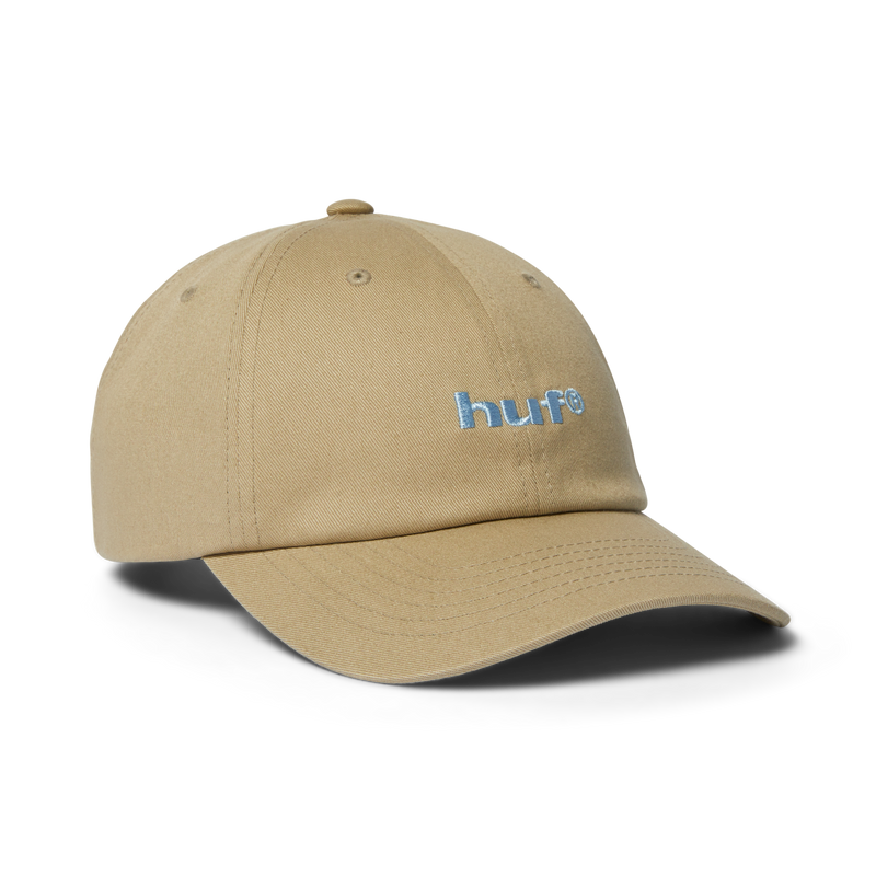 HUF 89 Embroidered 6-Panel Strapback Hat Stone/Blue