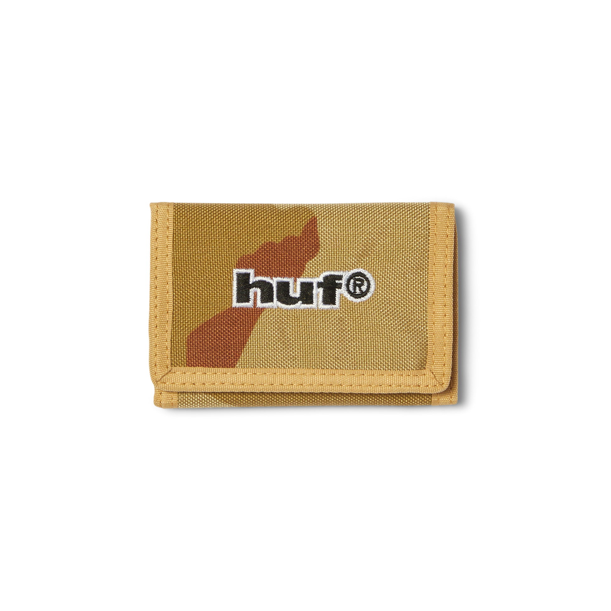 Huf 89 Wallet Brown Camo