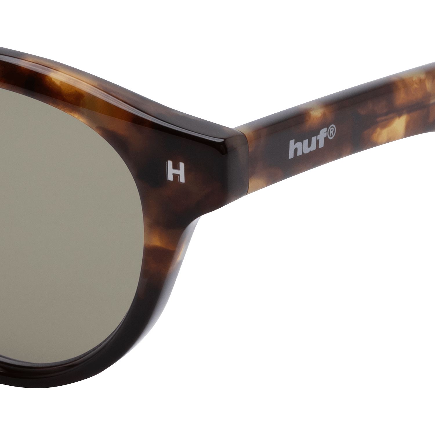Huf Eyewear Presidio Marble Brown Green