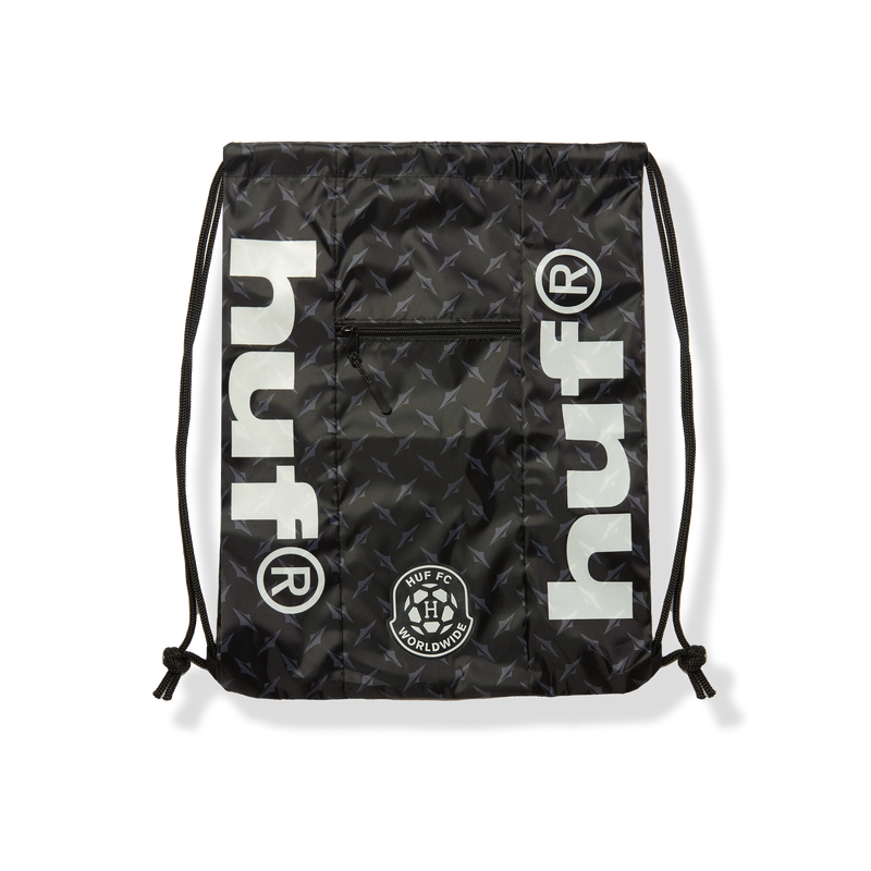 Huf FC Cinch Bag Black