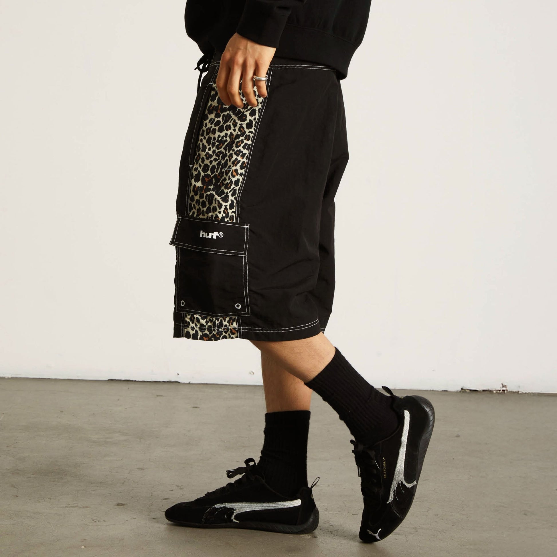 Huf Instinct Boardshort Black
