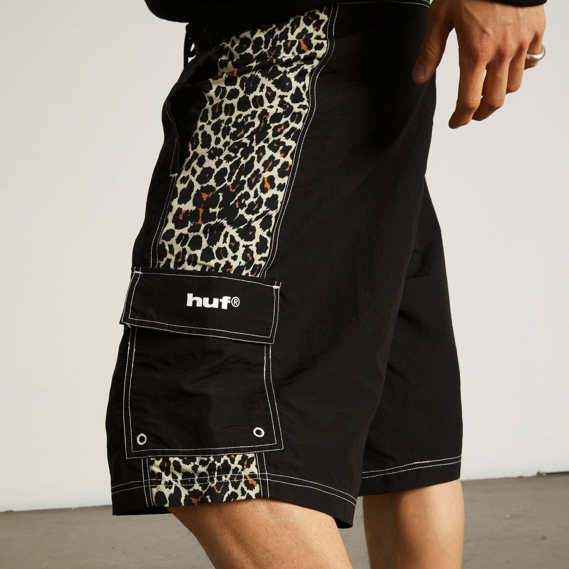 Huf Instinct Boardshort Black