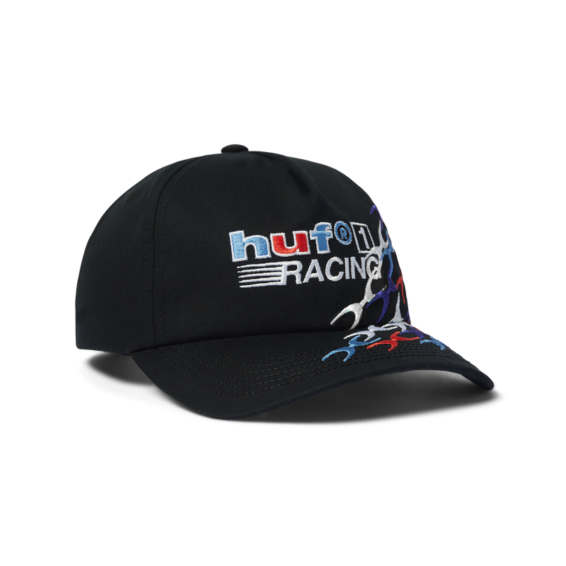 Huf Huf One Racing 5-Panel Hat Black