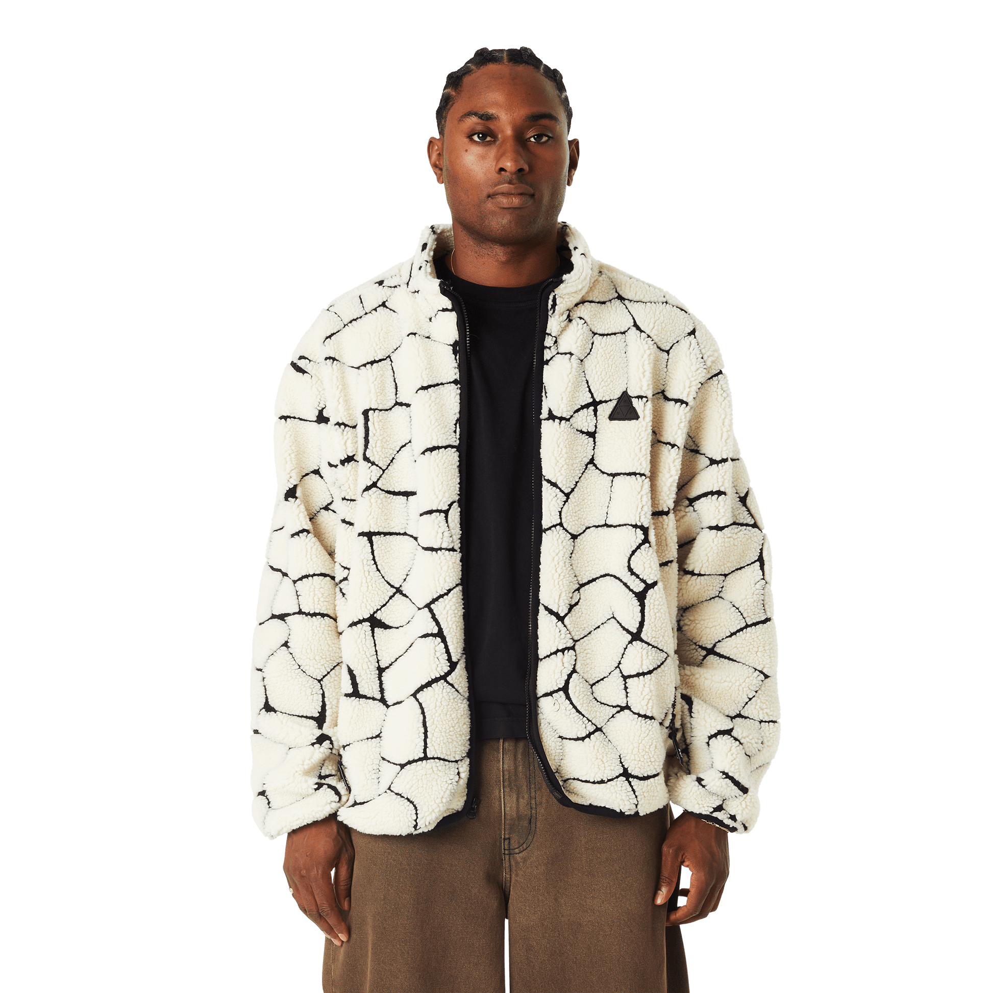 Huf Quake High Pile Fleece Natural