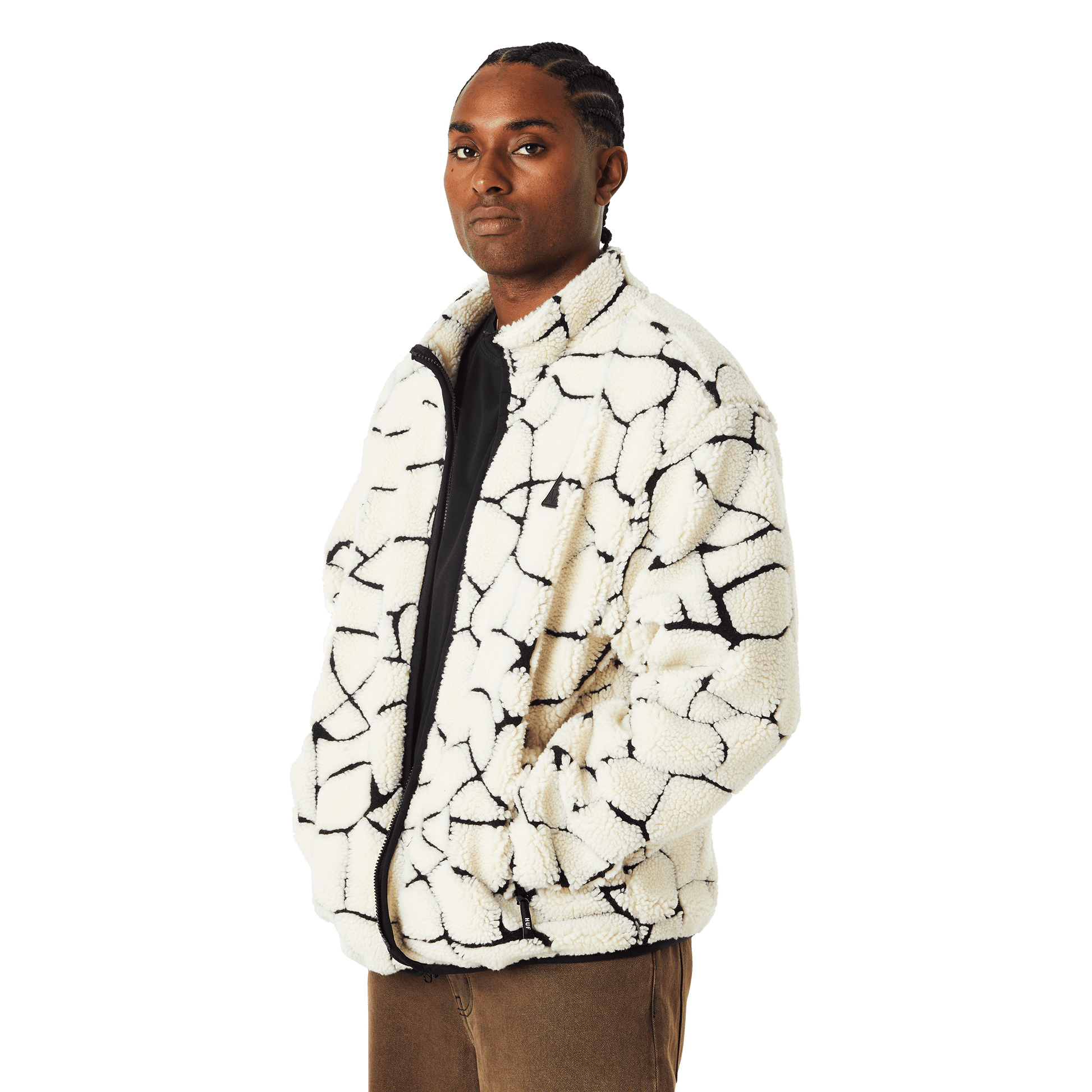 Huf Quake High Pile Fleece Natural