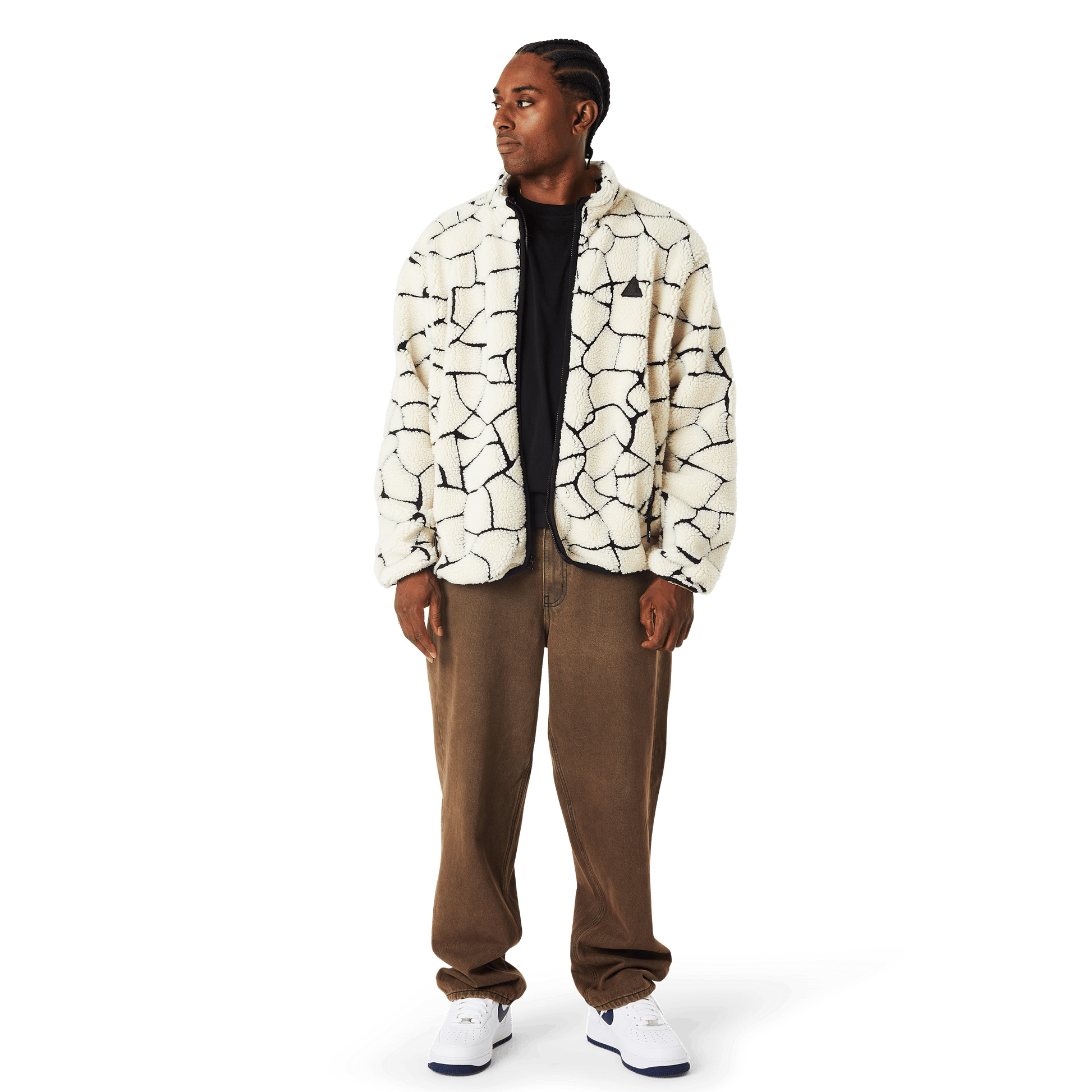 Huf Quake High Pile Fleece Natural