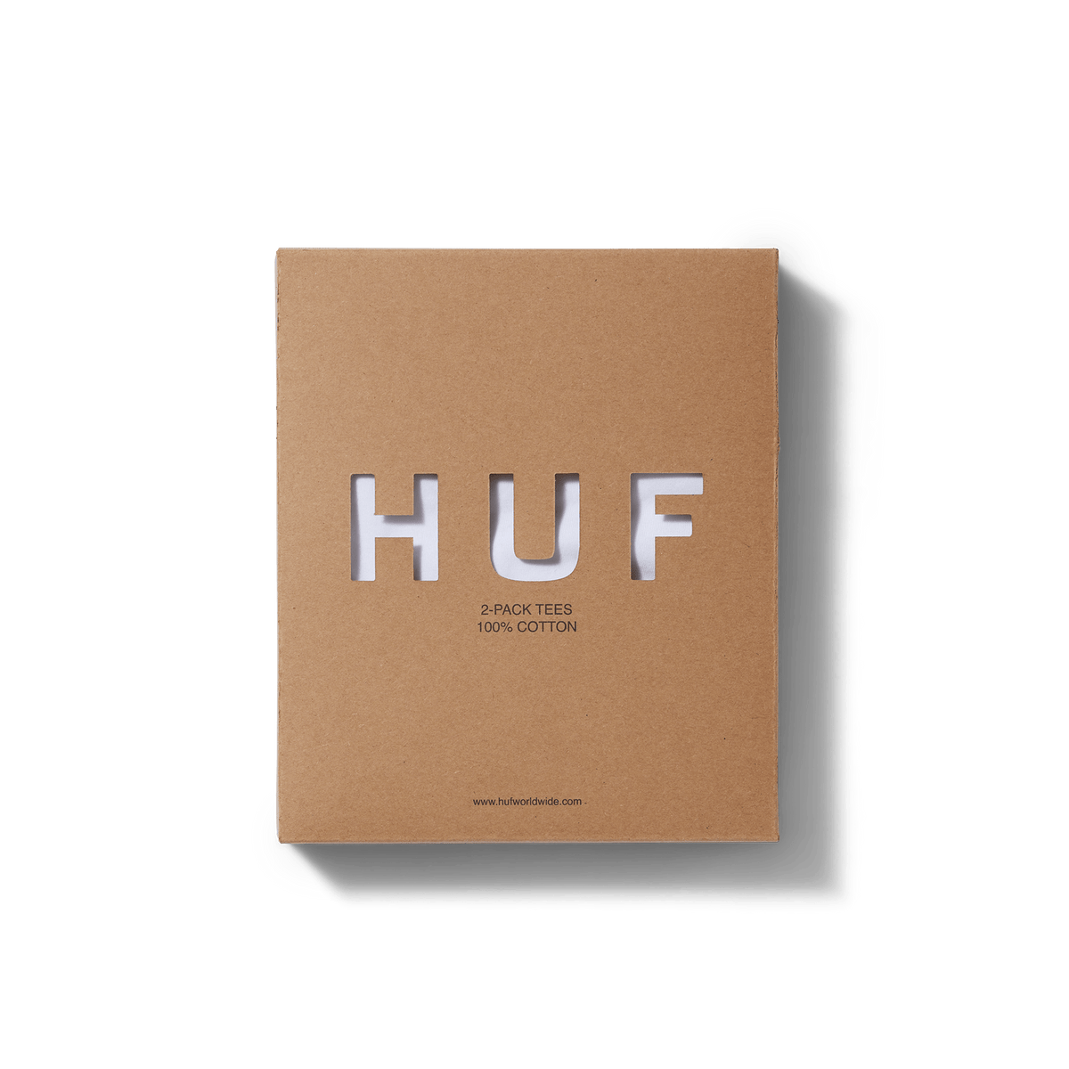 HUF Set 2-Pack Tees White