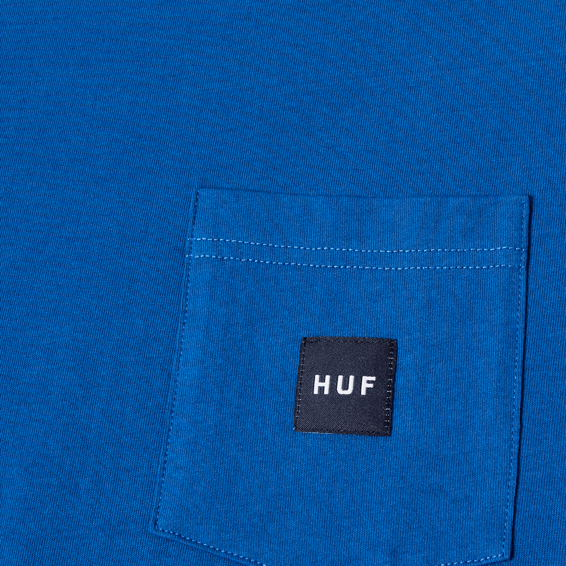 Huf Set Box Logo Pocket T-Shirt Cobalt Blue
