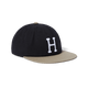 Huf SET Classic H 6-Panel Strapback Hat Black