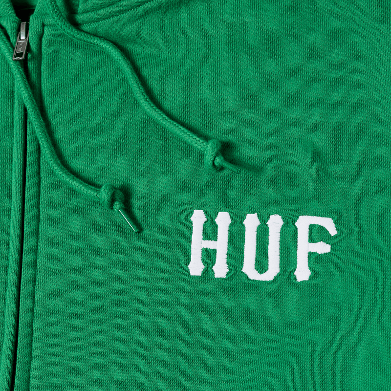 Huf Set Classic Logo F/Z Hoodie Clover