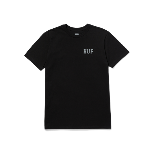 Huf SET H T-Shirt Black