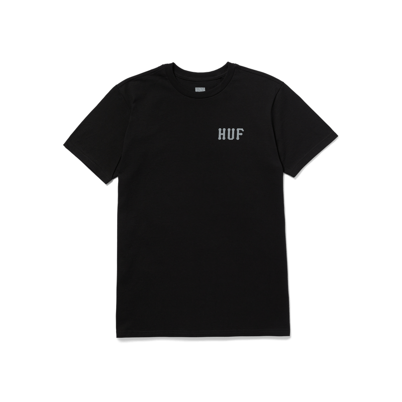 Huf SET H T-Shirt Black