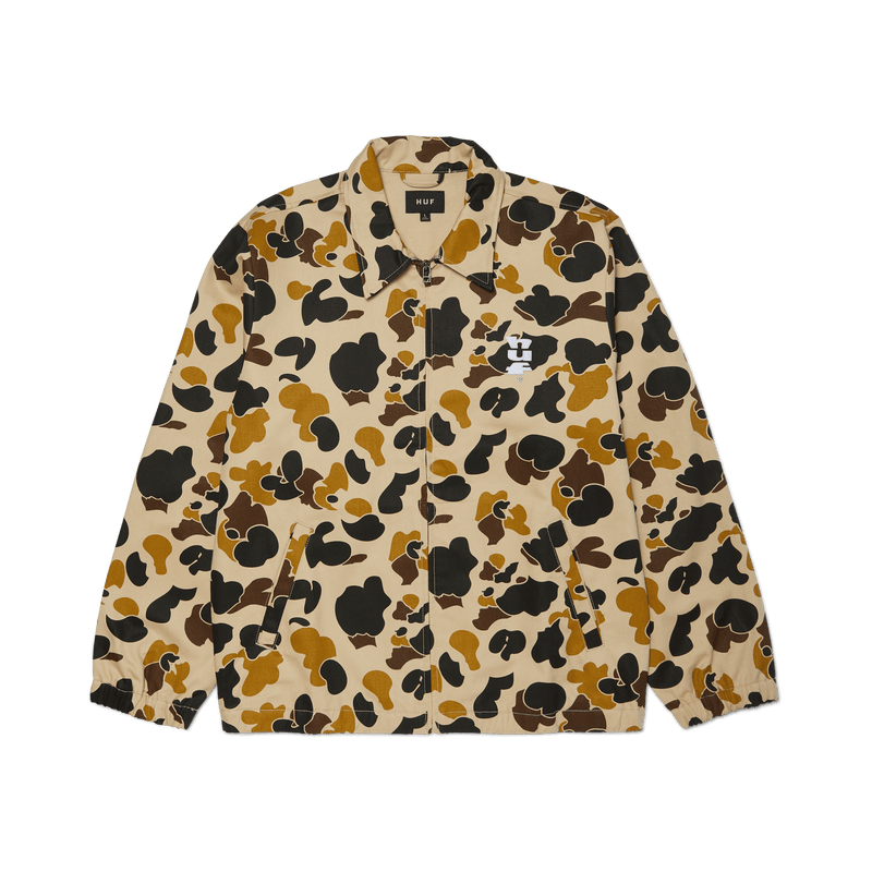 Huf Set Megablast Camo Shop Jacket Duck Camo