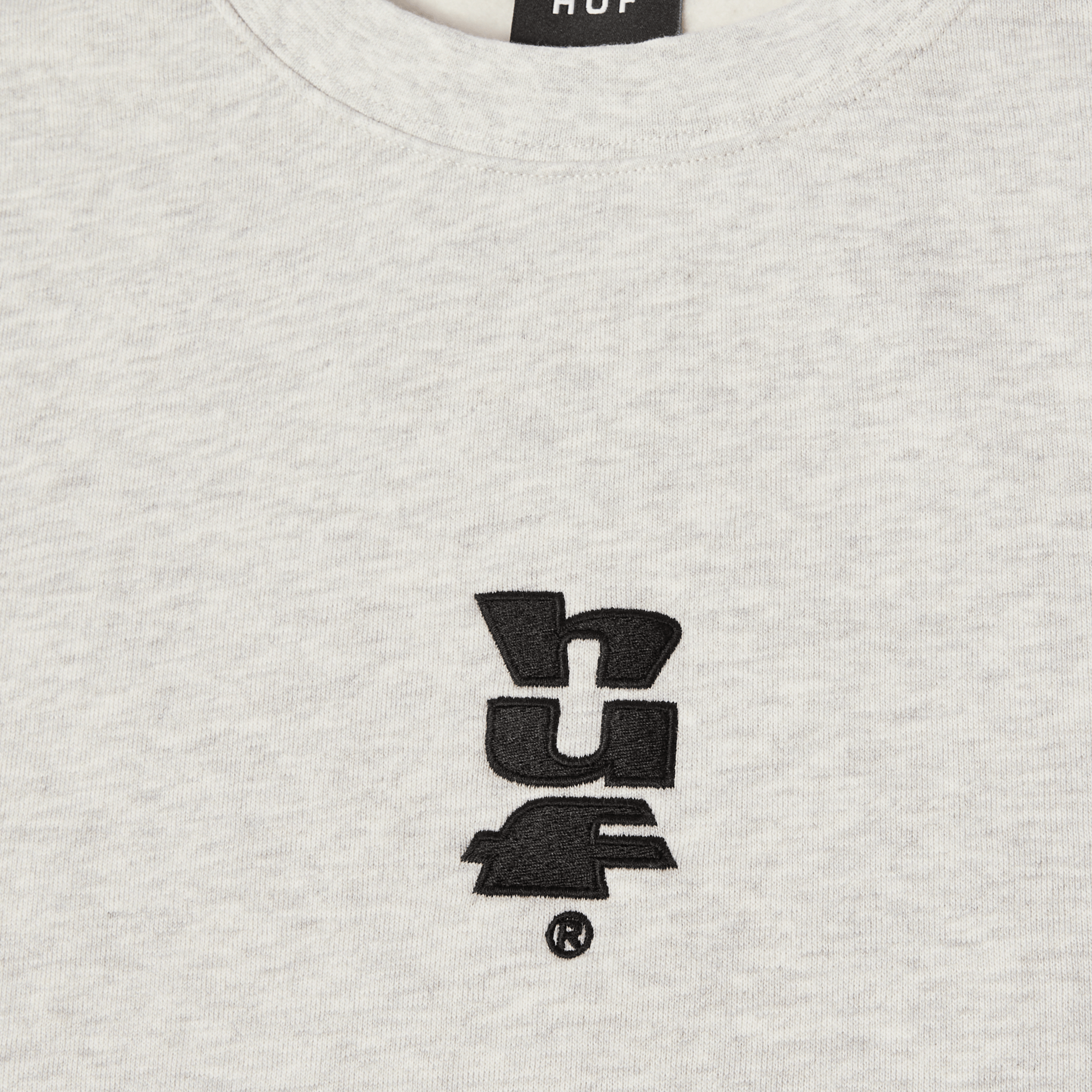 Huf Set Megablast Crewneck Sweater Ash