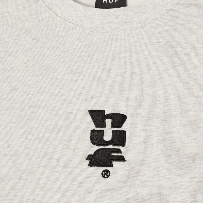 Huf Set Megablast Crewneck Sweater Ash