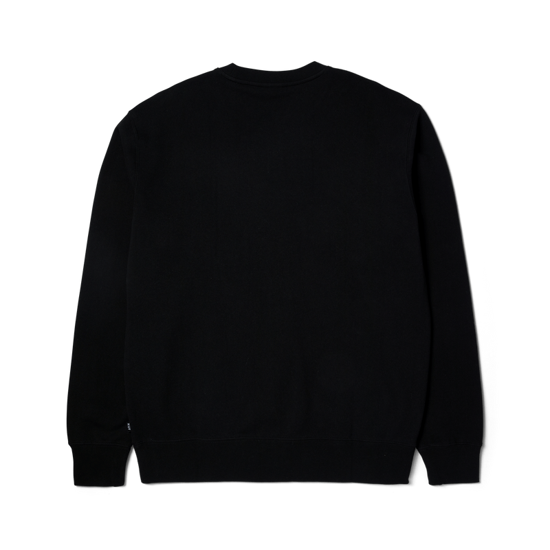 Huf Set Megablast Crewneck Sweater Black