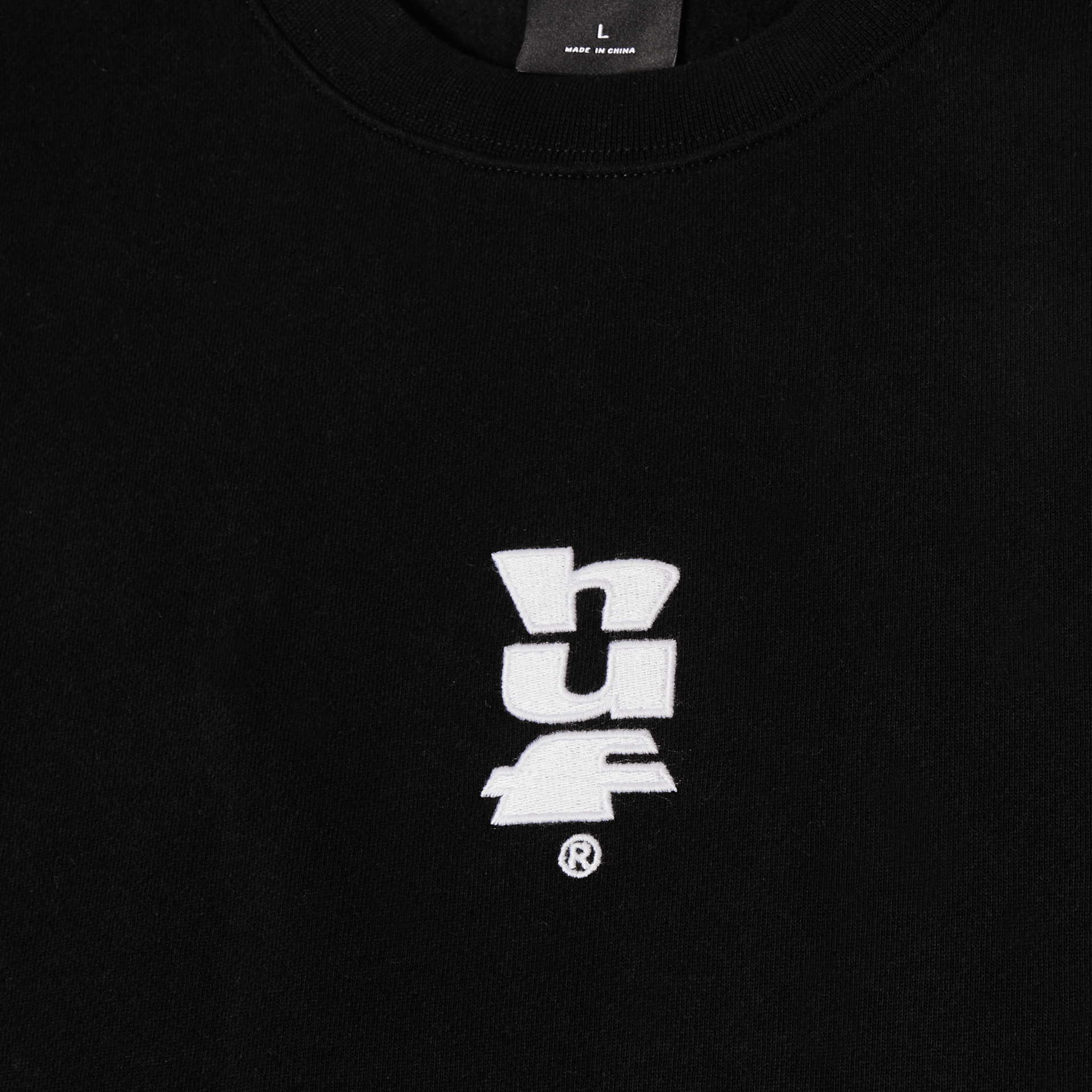 Huf Set Megablast Crewneck Sweater Black