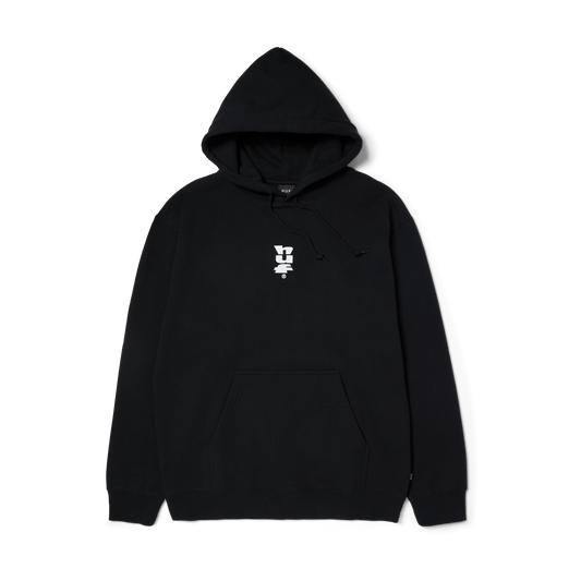 Huf Set Megablast Pullover Hoodie Black