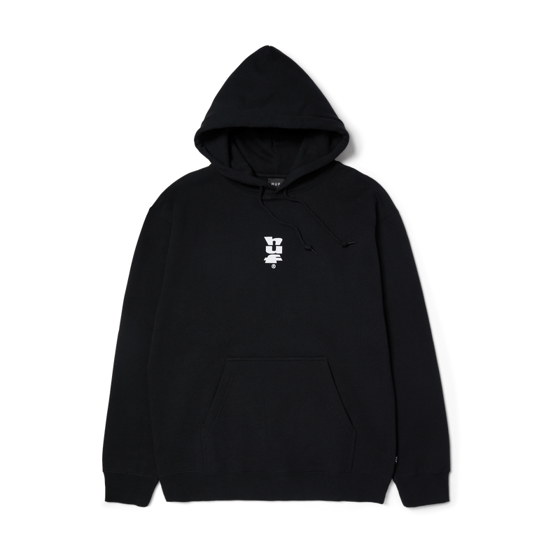 Huf Set Megablast Pullover Hoodie Black